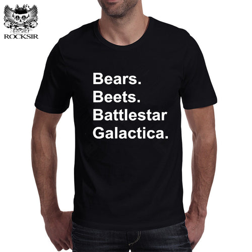 Bears Beets Battlestar Galactica T-shirt